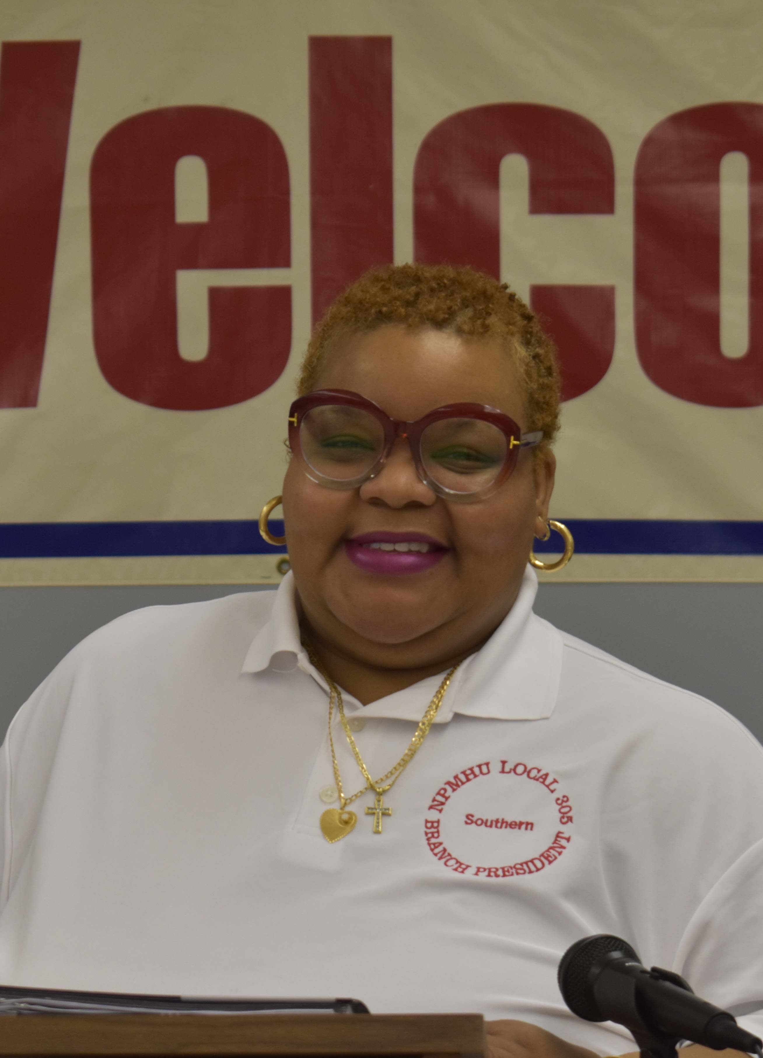 Lori Freeman Southern Maryland Branch President P&DC