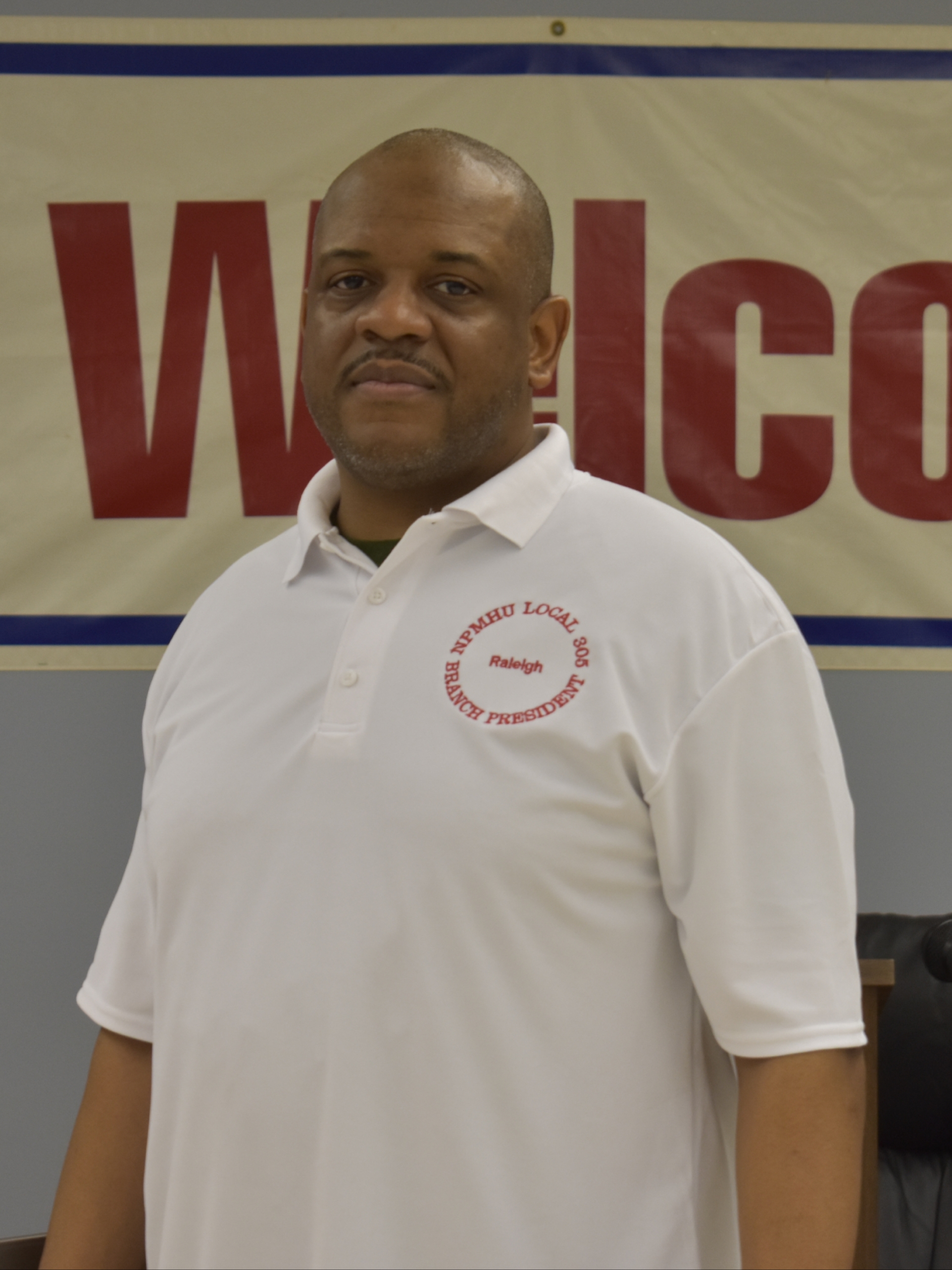 Terrence McCaskill  Branch President RaleighNC