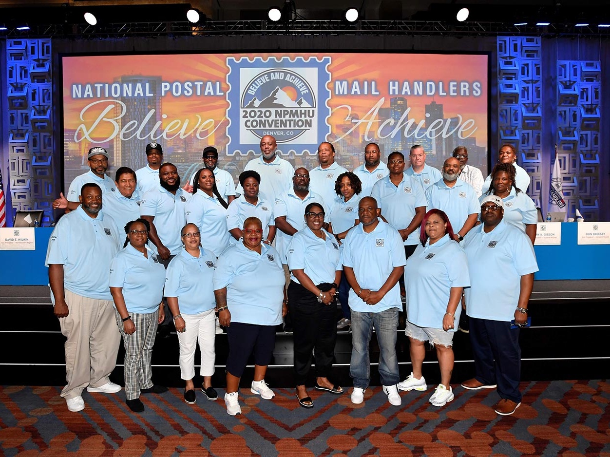 Local 305 officers at National Convention
